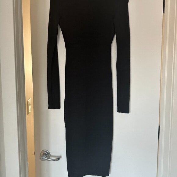 ARITZIA Wilfred Free V-Neck Long-Sleeved Dress - Picture 4 of 4